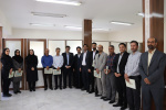 تجلیل از اساتید و کارشناسان آموزشی دانشگاه صنعتی بیرجند به مناسبت هفته معلم و دهه سرآمدی آموزشی